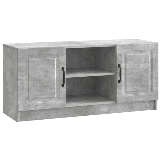 TV-skåp Betonggrå 102 x 34,5 x 47 cm Konstruerat trä