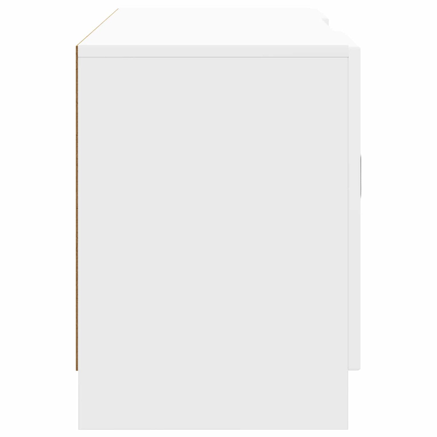TV-skåp Vit högglans 102 x 34,5 x 47 cm Konstruerat trä