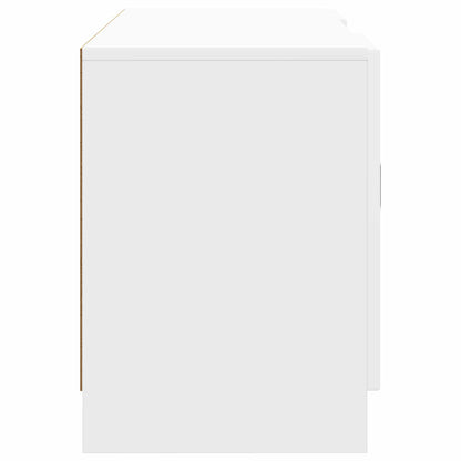 TV-skåp Vit högglans 102 x 34,5 x 47 cm Konstruerat trä