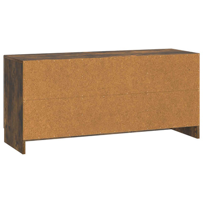 TV-skåp Rökt ek 102 x 34,5 x 47 cm Konstruerat trä