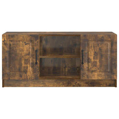 TV-skåp Rökt ek 102 x 34,5 x 47 cm Konstruerat trä