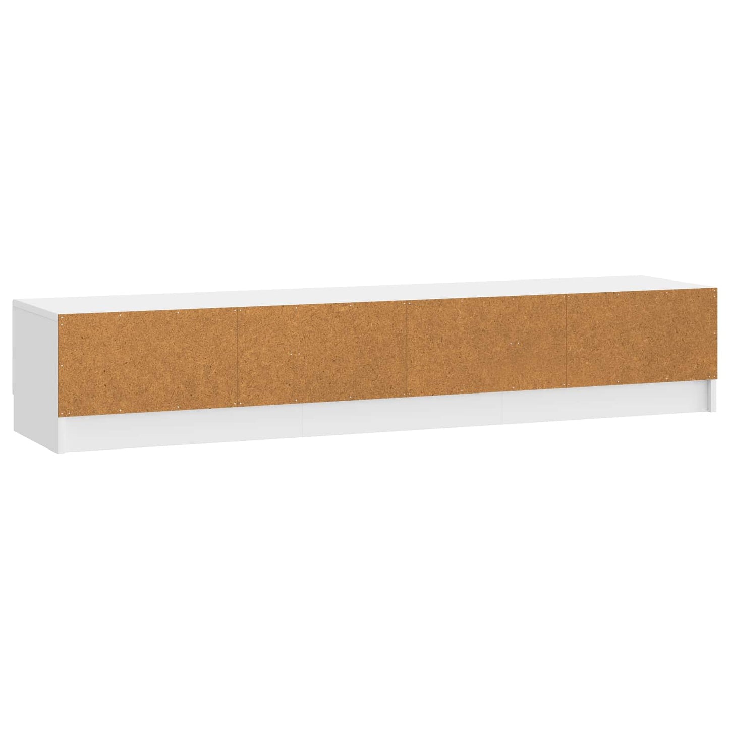 TV-skåp Vit högglans 147 x 34,5 x 27 cm Konstruerat trä