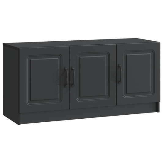 TV-skåp Svart 99 x 34,5 x 47 cm Konstruerat trä