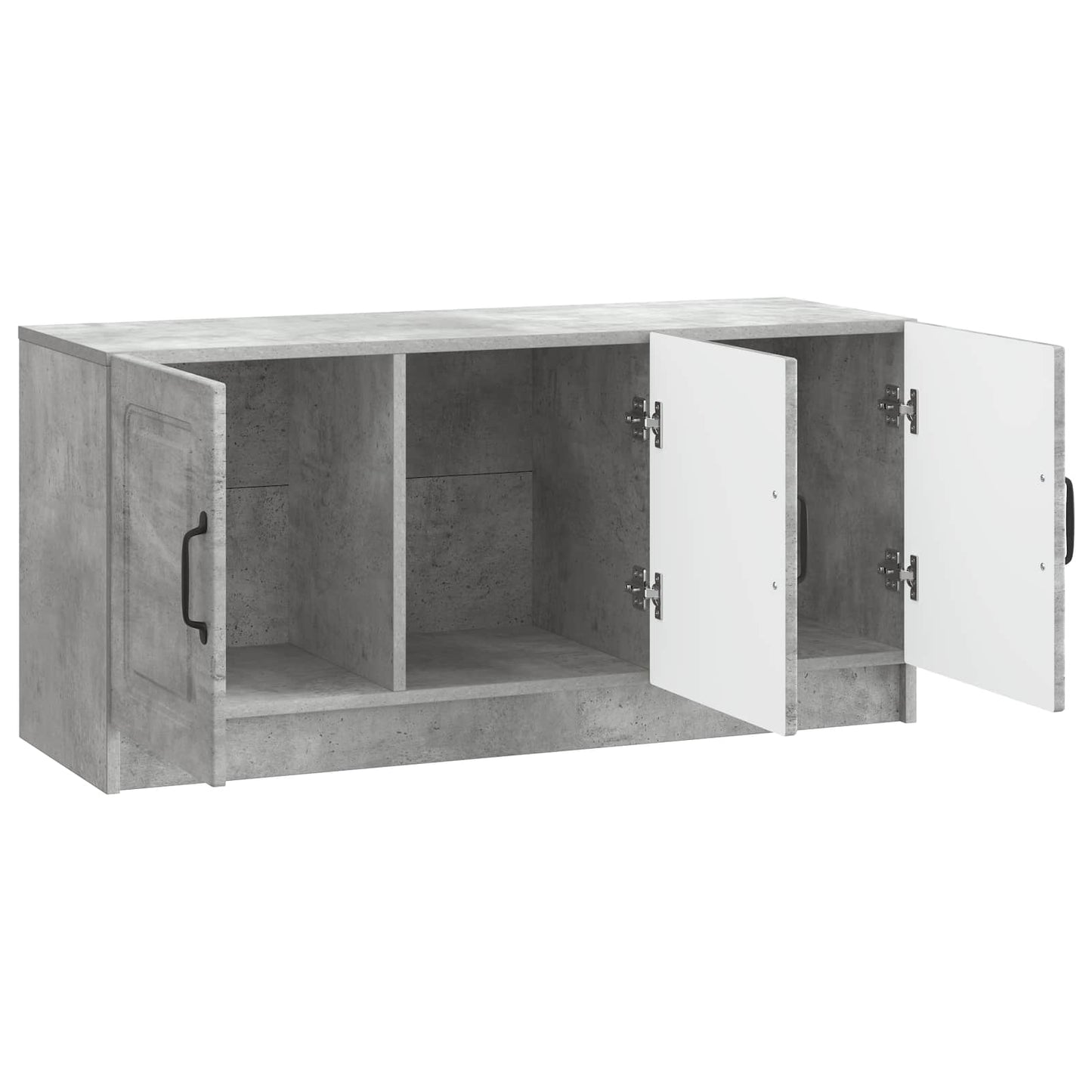 TV-skåp Betonggrå 99 x 34,5 x 47 cm Konstruerat trä