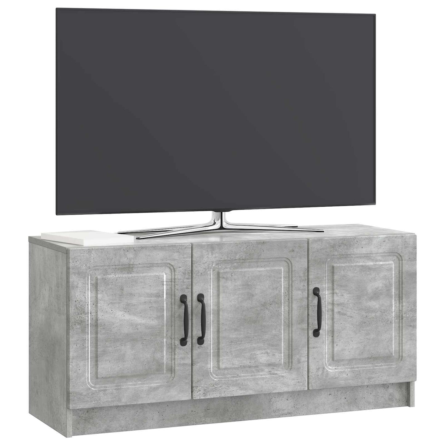 TV-skåp Betonggrå 99 x 34,5 x 47 cm Konstruerat trä