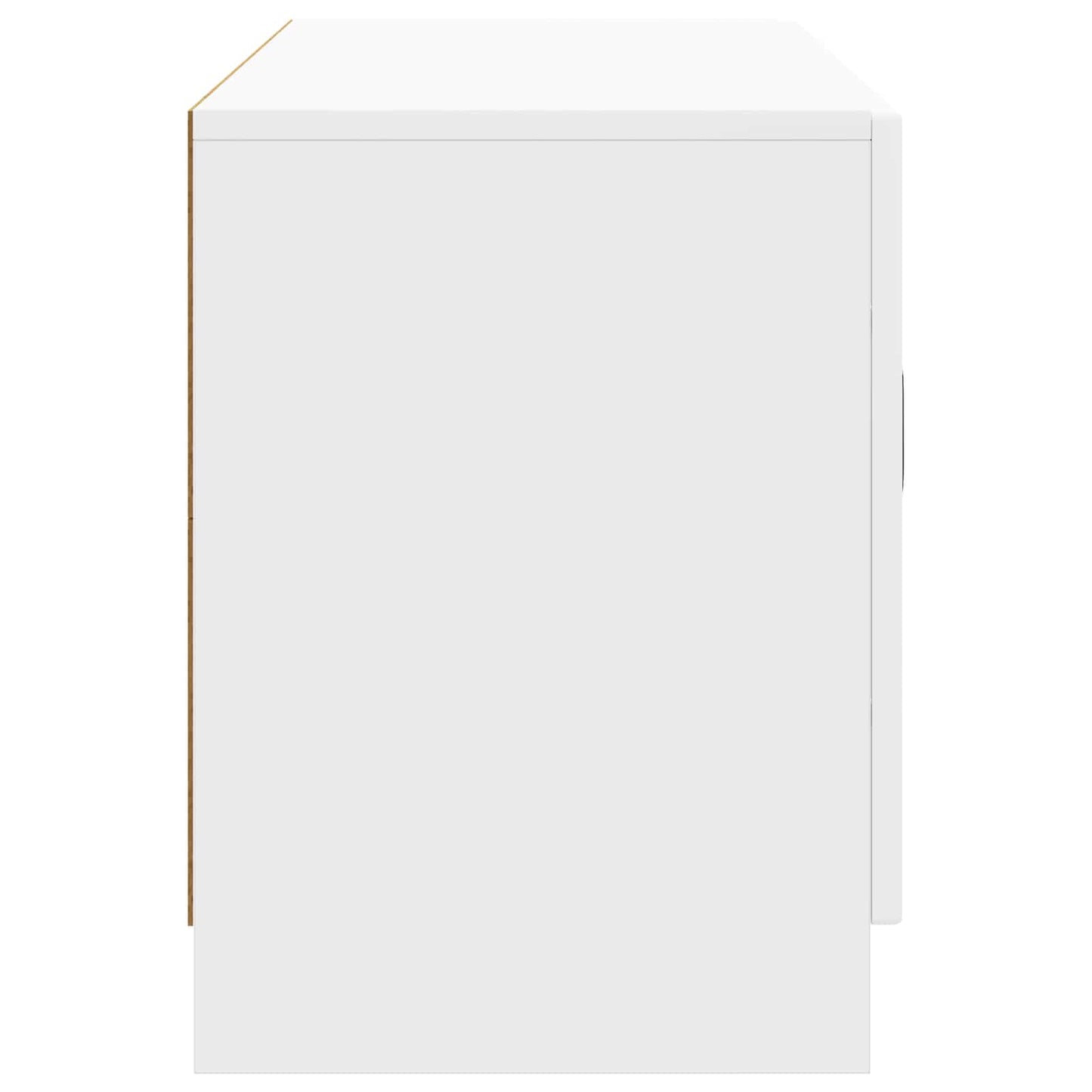 TV-skåp Vit högglans 99 x 34,5 x 47 cm Konstruerat trä