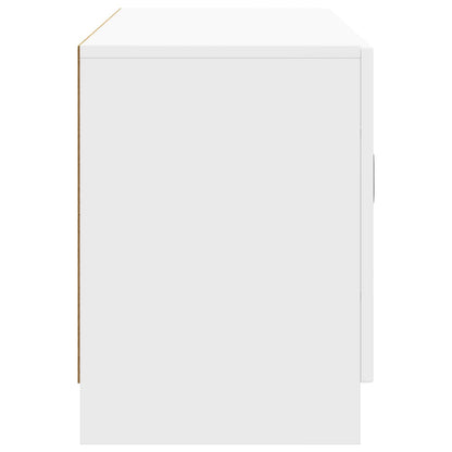 TV-skåp Vit högglans 99 x 34,5 x 47 cm Konstruerat trä