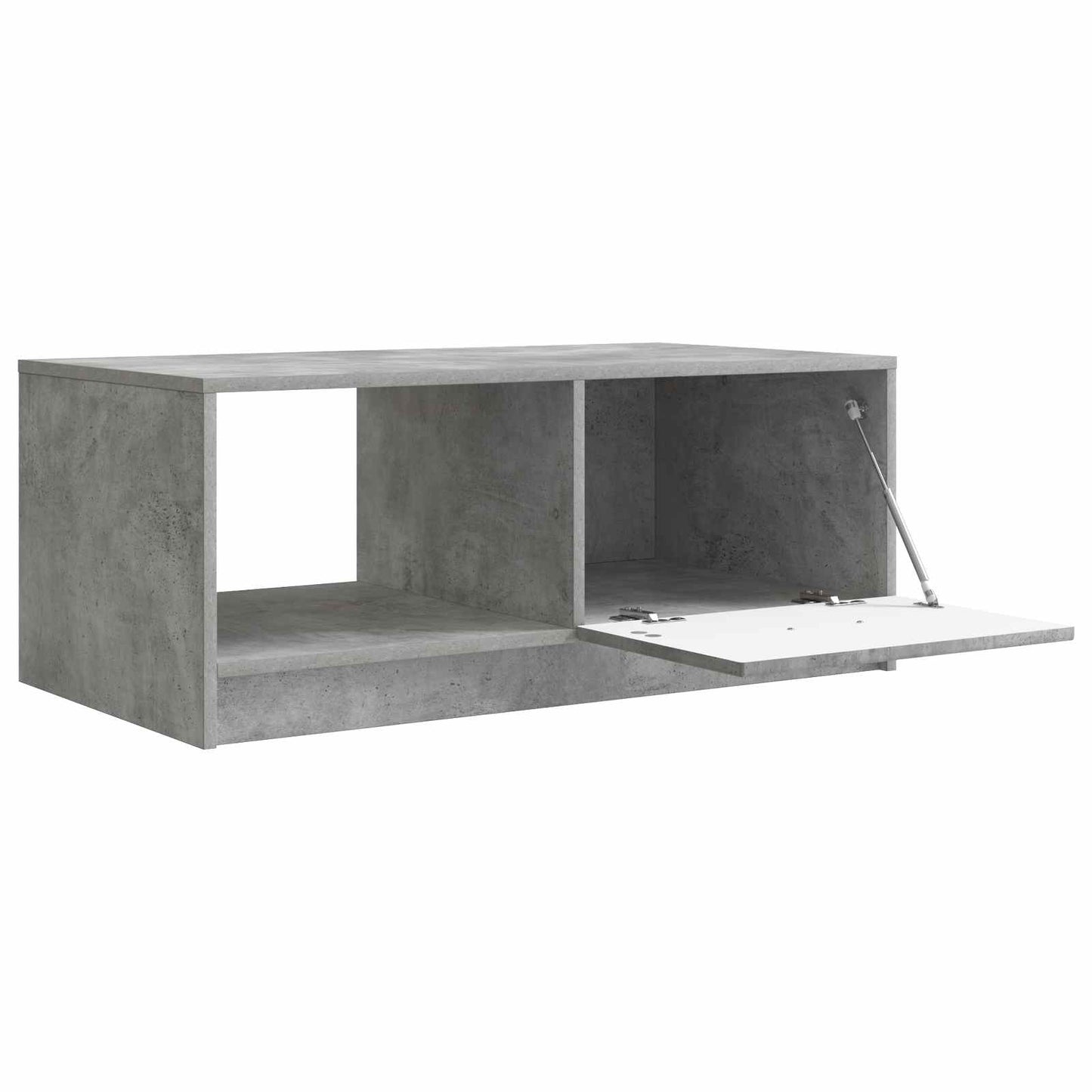 Kaffeebord Betonggrå 90 x 50 x 37 cm Konstruerat trä