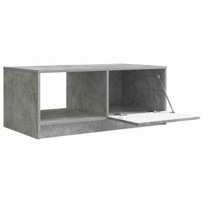 Kaffeebord Betonggrå 90 x 50 x 37 cm Konstruerat trä