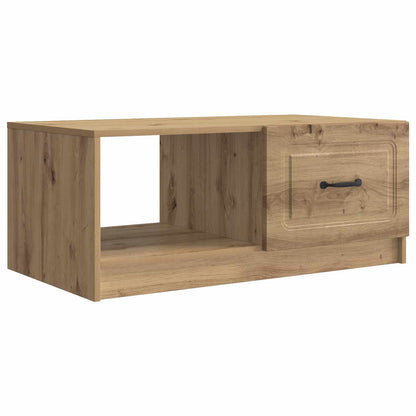 Kaffeebord Artisan-ek 90 x 50 x 37 cm Konstruerat trä