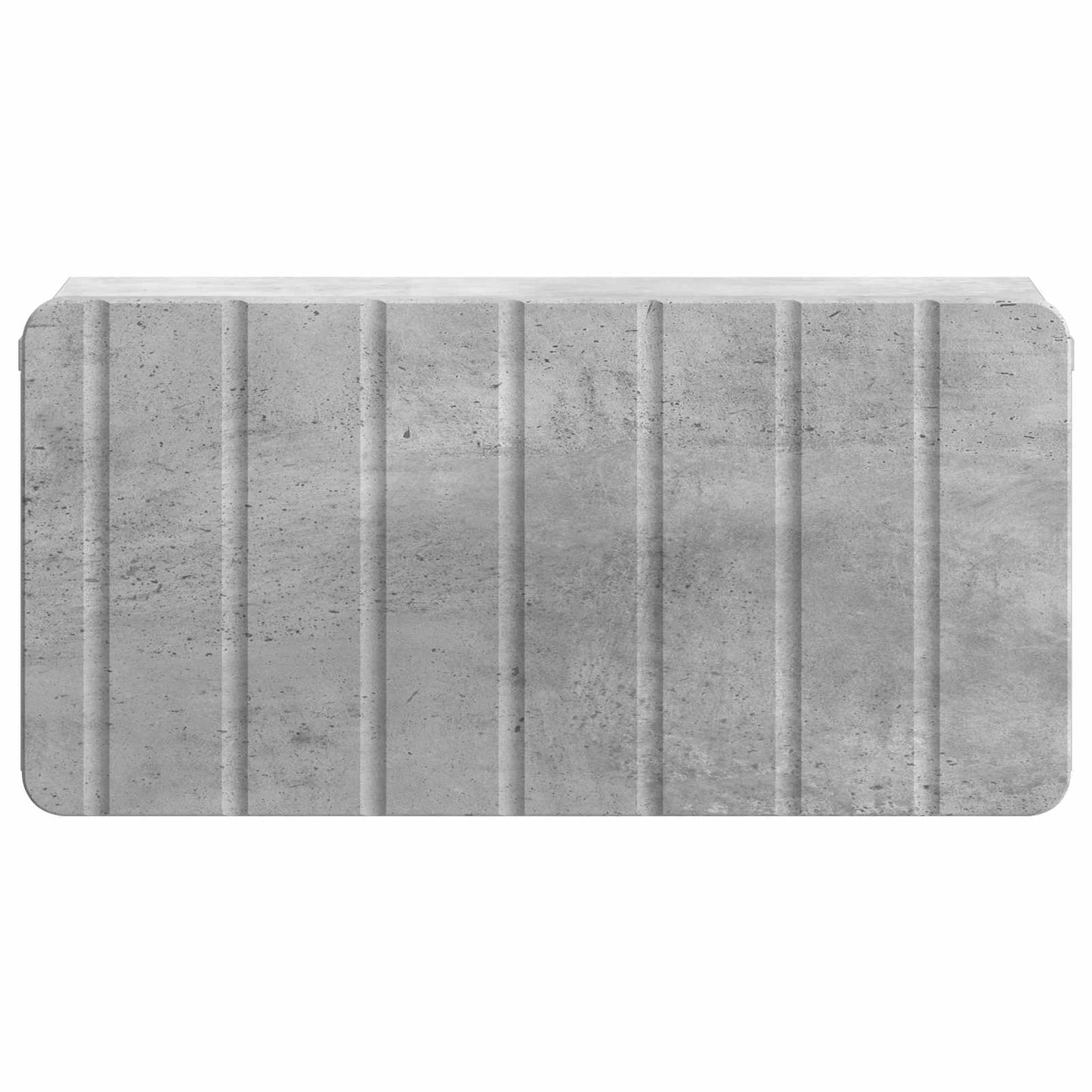 Väggmonterat Sängbord 2 pcs Betonggrå 49 x 34,5 x 24 cm