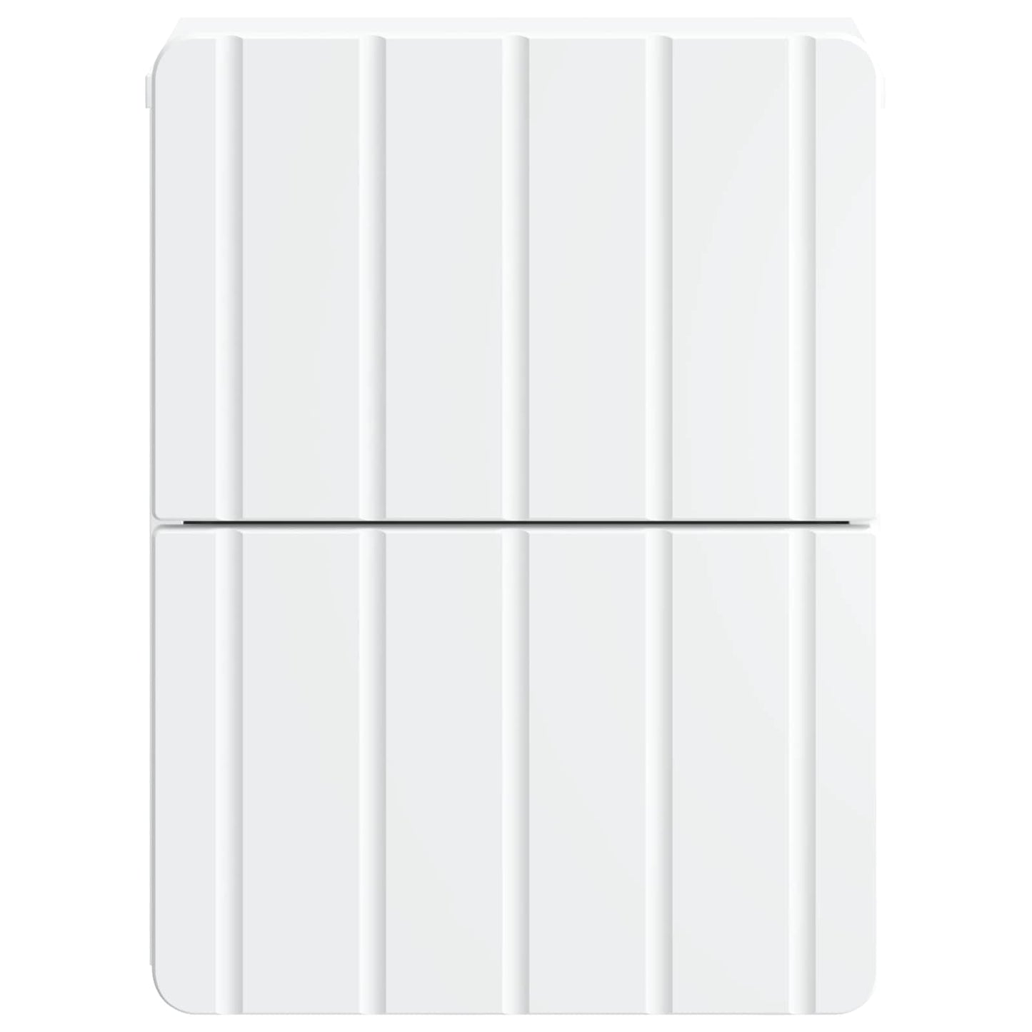 Väggmonterat Sängbord med låda 2 pcs Vit 33 x 34,5 x 43 cm