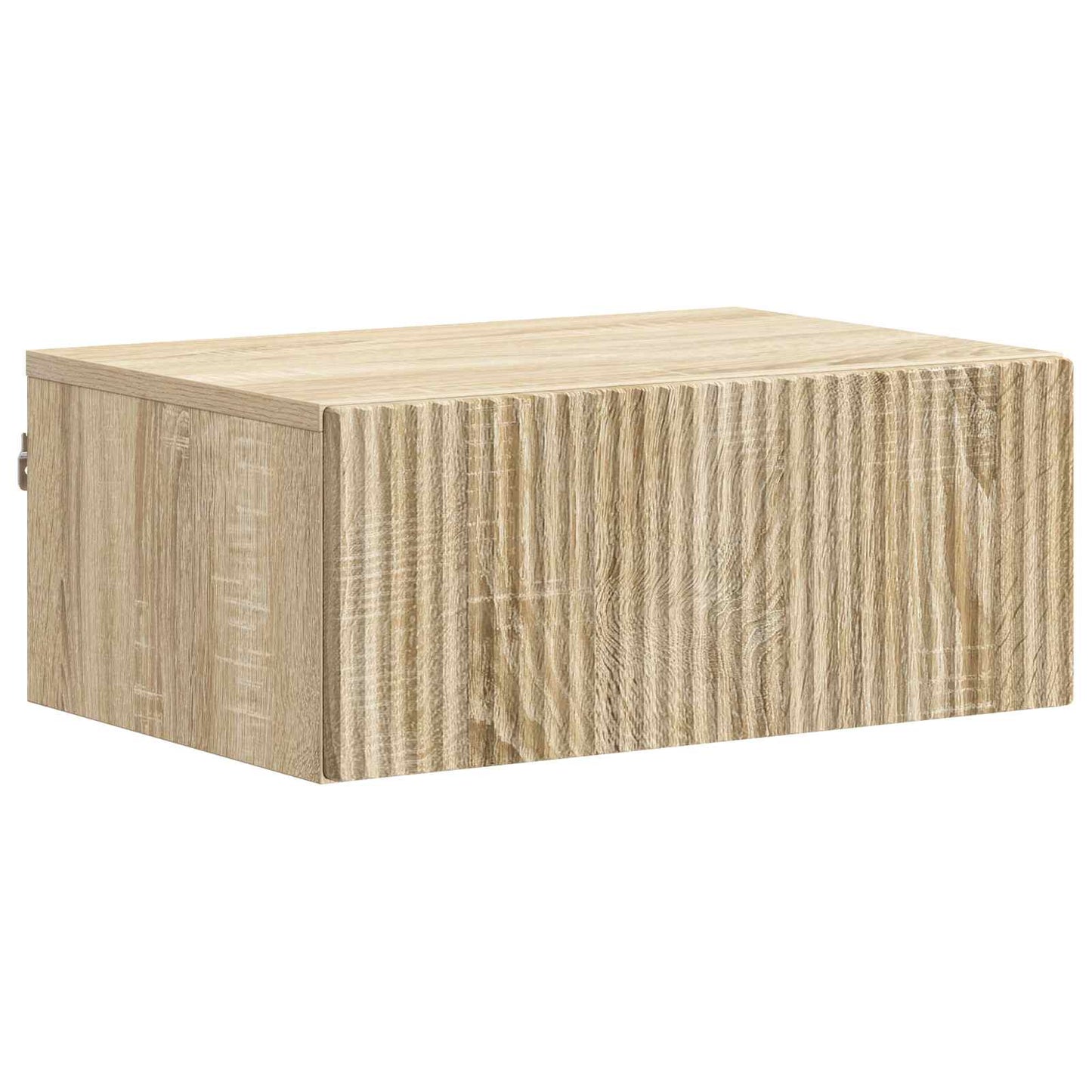 Väggmonterat Sängbord 2 pcs Sonoma-ek 49 x 34,5 x 20 cm