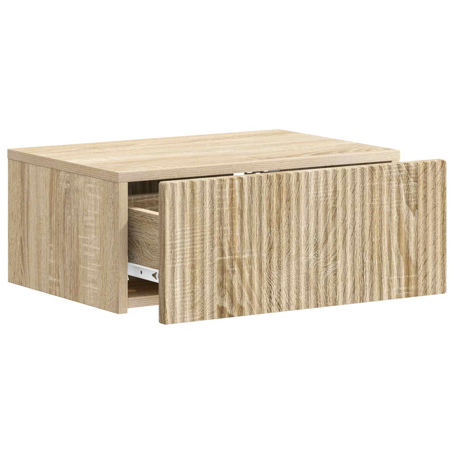 Väggmonterat Sängbord 2 pcs Sonoma-ek 49 x 34,5 x 20 cm