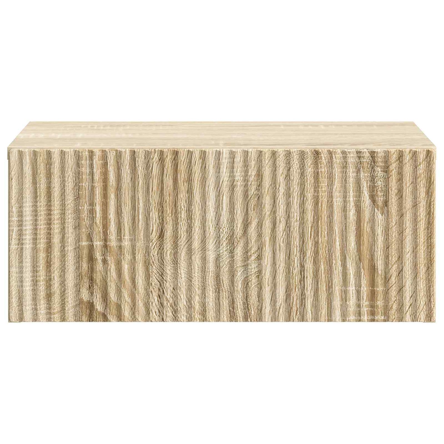 Väggmonterat Sängbord 2 pcs Sonoma-ek 49 x 34,5 x 20 cm