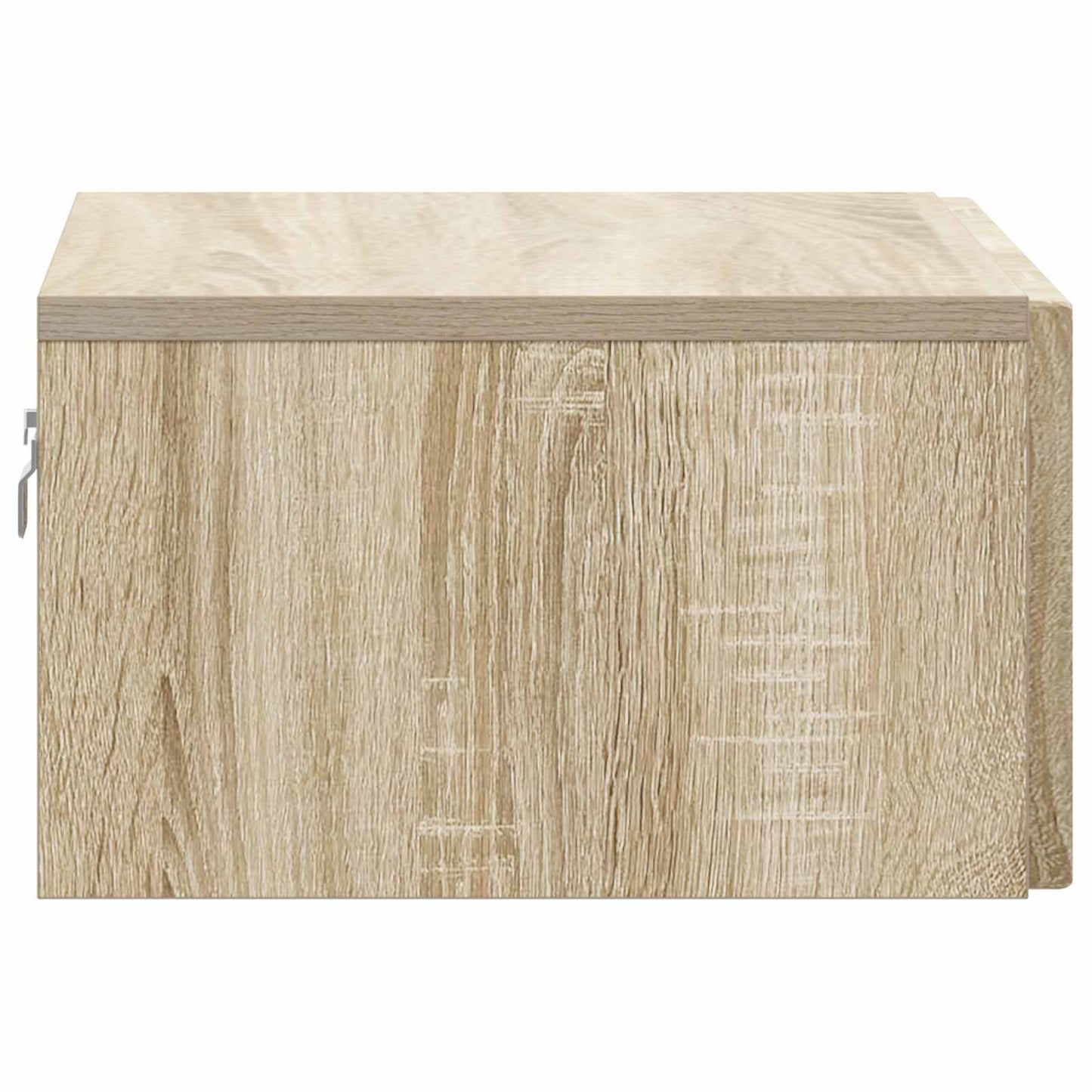 Väggmonterat Sängbord 2 pcs Sonoma-ek 49 x 34,5 x 20 cm