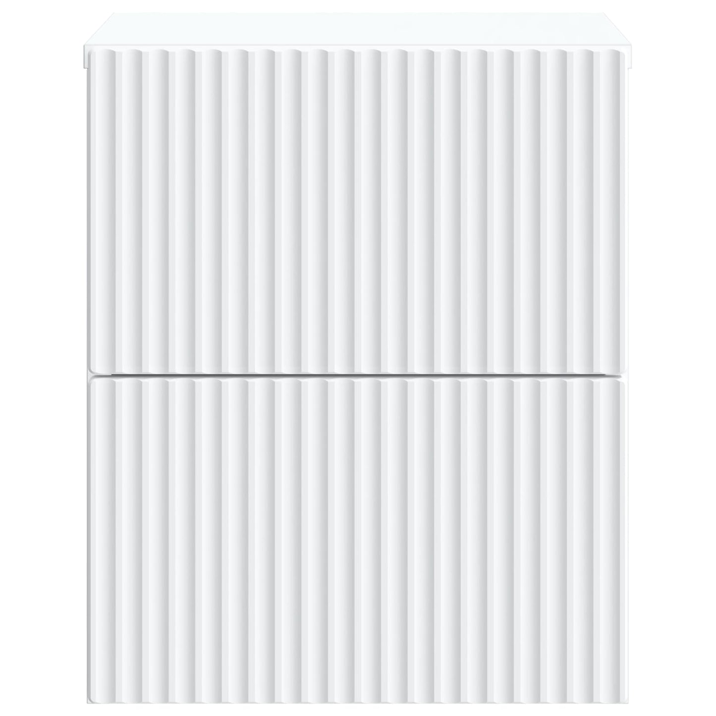 Väggmonterat Sängbord med låda 2 pcs Vit 33 x 34,5 x 40 cm