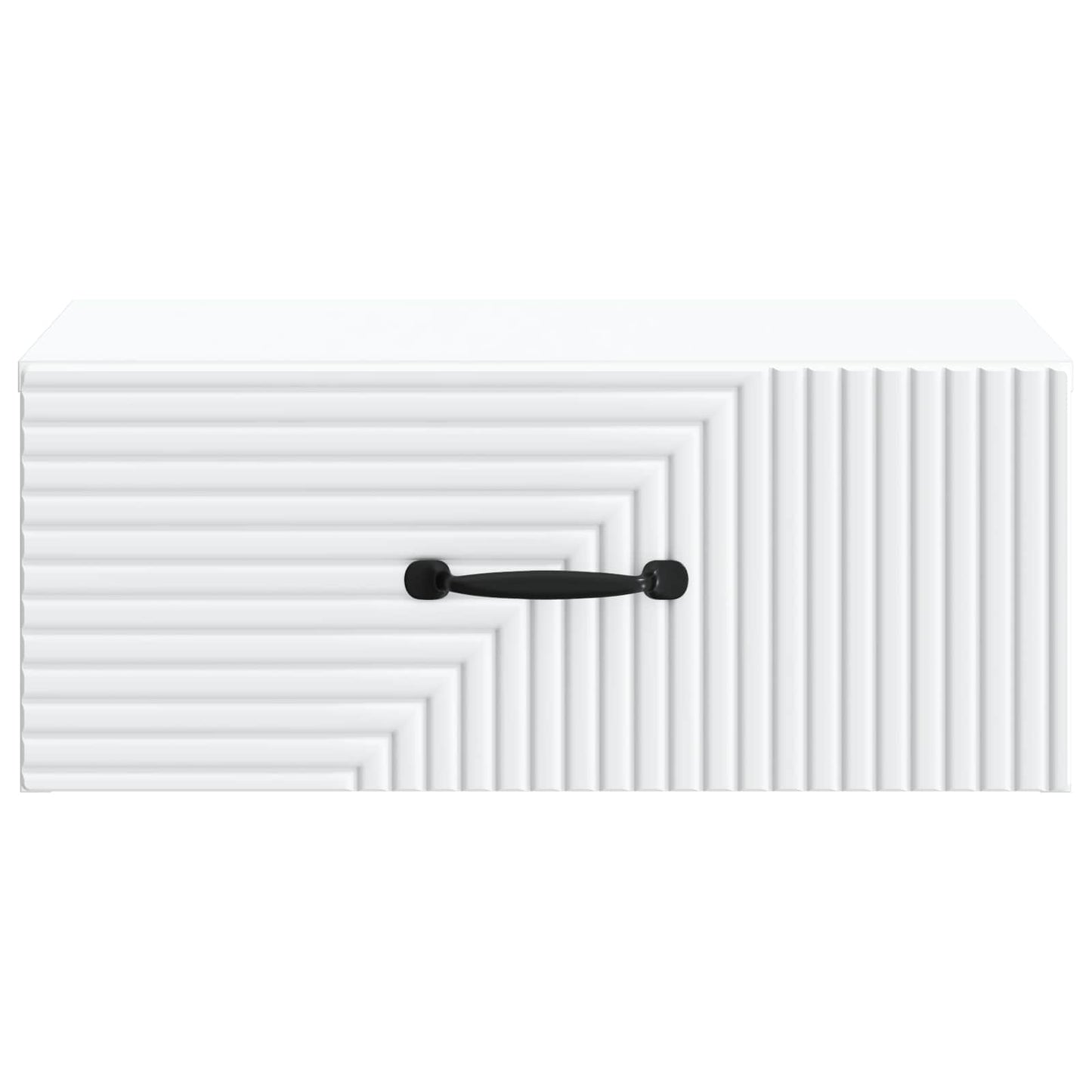 Väggmonterat Sängbord med låda 2 pcs Vit 49 x 34,5 x 20 cm