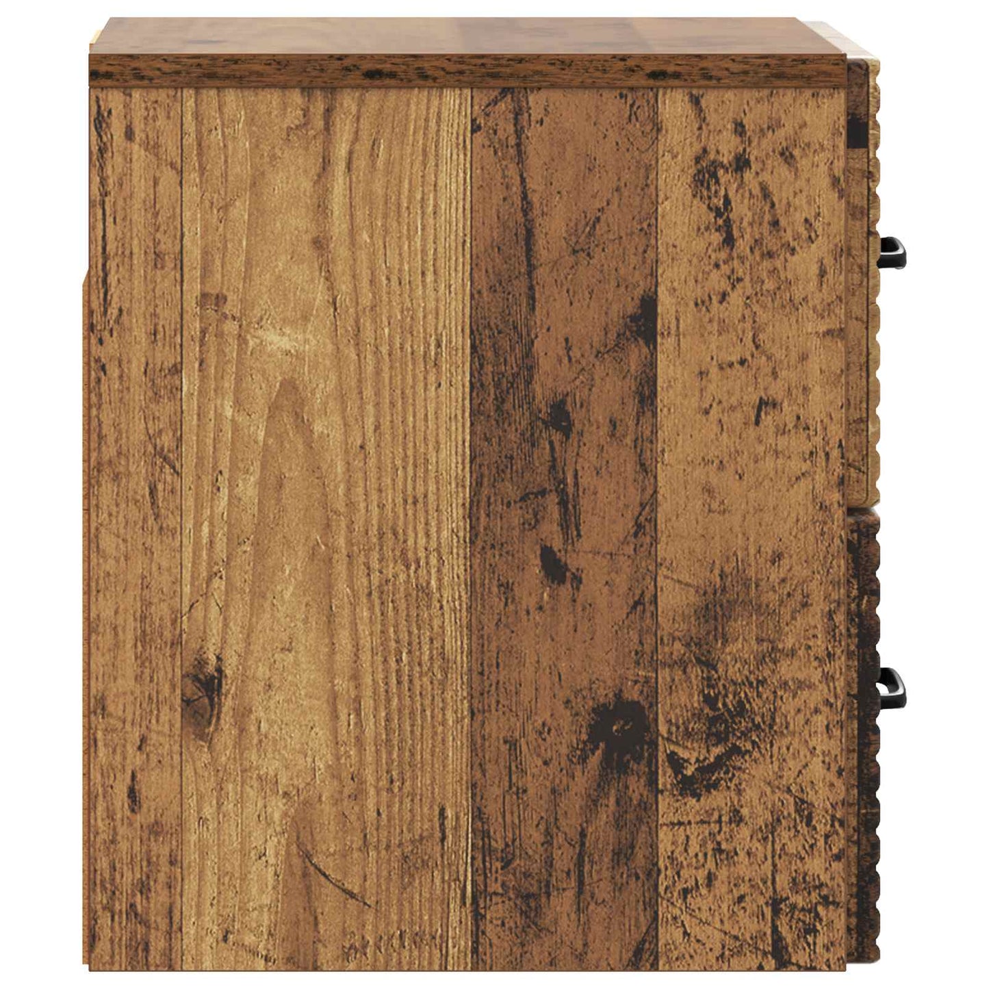 Väggmonterat Sängbord 2 pcs Gammalt trä 34,5 x 33 x 40 cm