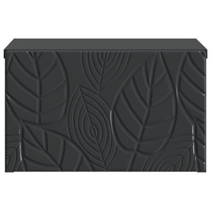 Väggmonterat Sängbord 2 pcs Svart 49 x 34,5 x 20 cm