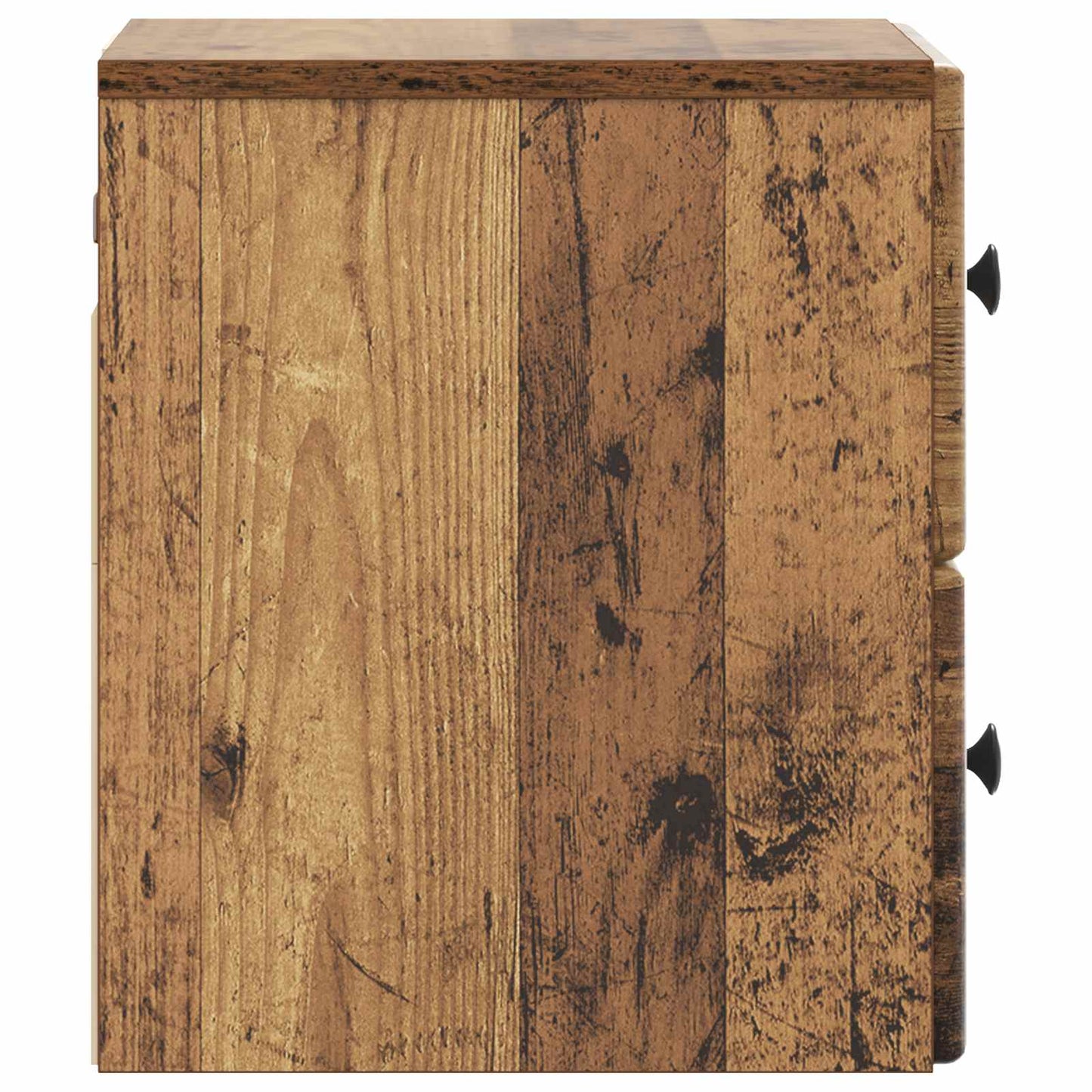 Väggmonterat Sängbord 2 pcs Gammalt trä 34,5 x 33 x 40 cm