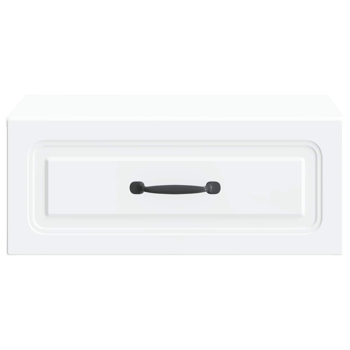 Väggmonterat Sängbord med låda 2 pcs Vit 49 x 34,5 x 20 cm