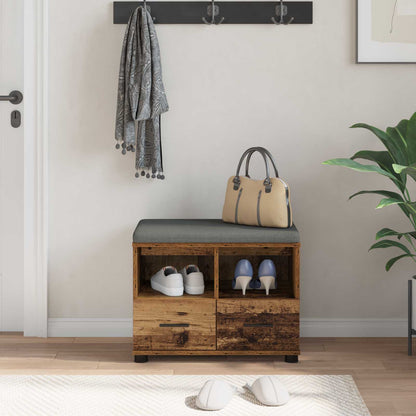 Hallbänk Gammalt Trä 60 x 38 x 46 cm