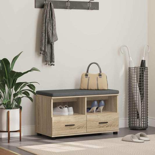 Hallbänk Sonoma Ek 80 x 38 x 46 cm