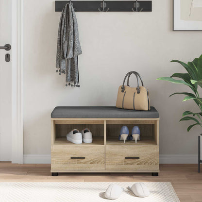 Hallbänk Sonoma Ek 80 x 38 x 46 cm