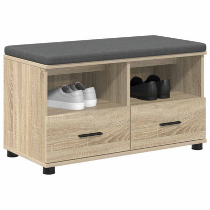 Hallbänk Sonoma Ek 80 x 38 x 46 cm