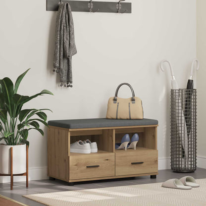 Hallbänk Artisan Ek 80 x 38 x 46 cm