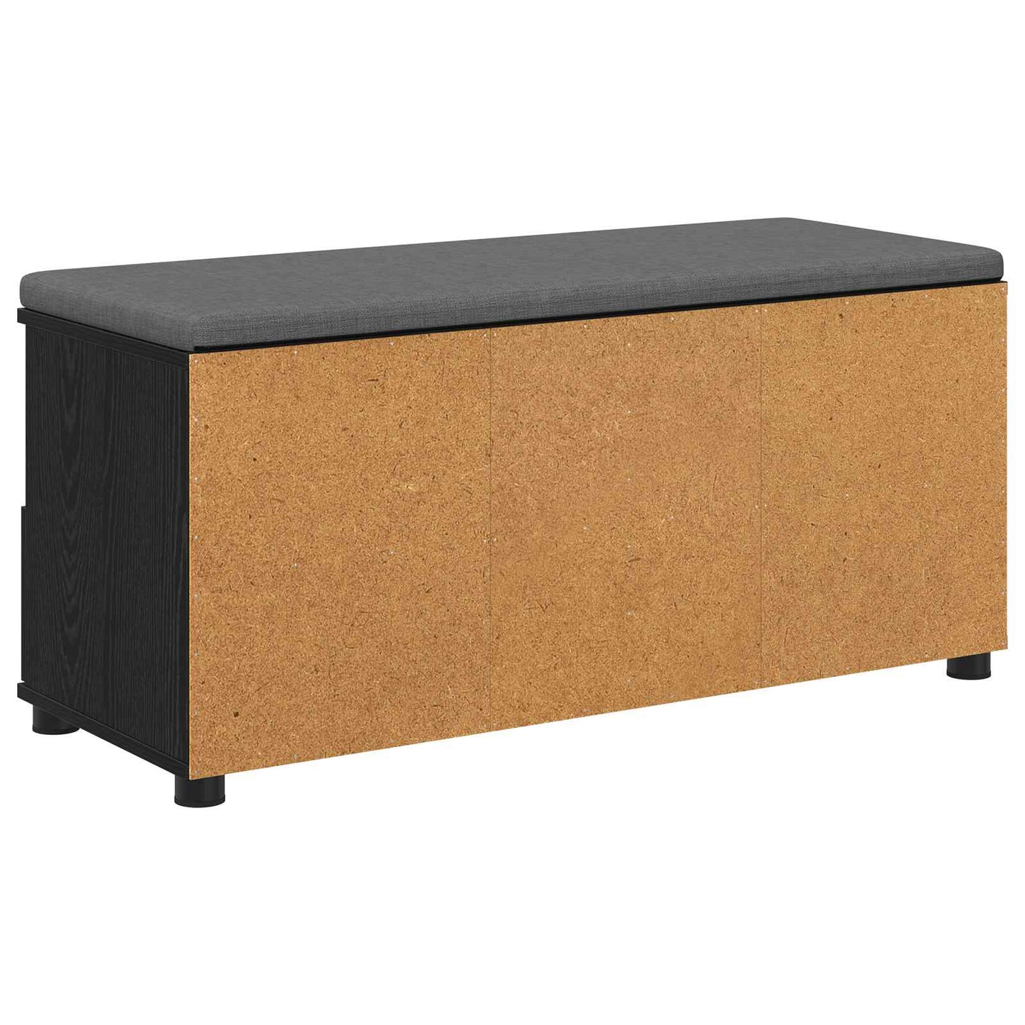 Hallbänk Svart Ek 100 x 38 x 46 cm