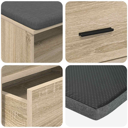 Hallbänk Sonoma Ek 100 x 38 x 46 cm