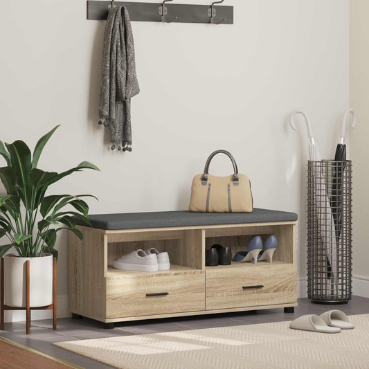 Hallbänk Sonoma Ek 100 x 38 x 46 cm