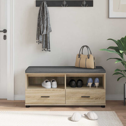 Hallbänk Sonoma Ek 100 x 38 x 46 cm