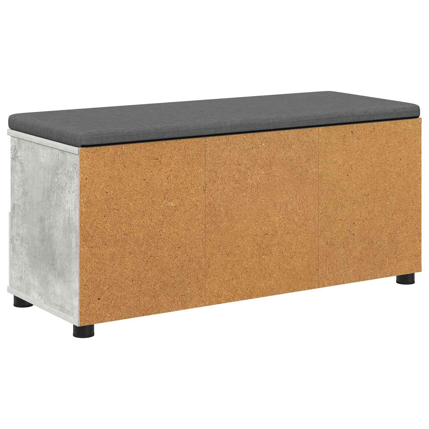 Hallbänk Betonggrå 100 x 38 x 46 cm