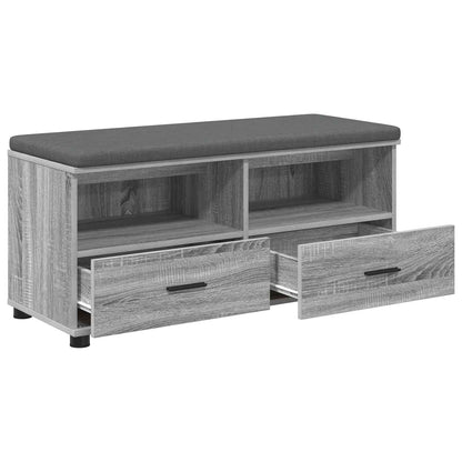 Hallbänk Sonoma Grå 100 x 38 x 46 cm