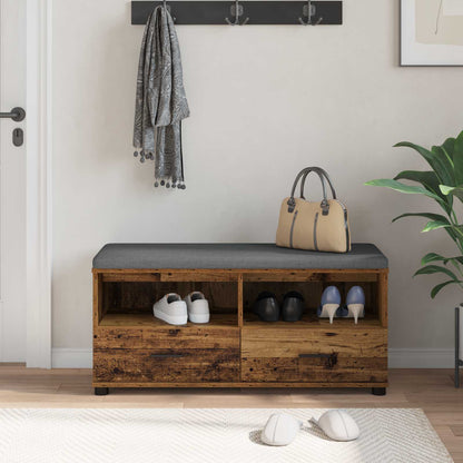 Hallbänk Gammalt Trä 100 x 38 x 46 cm