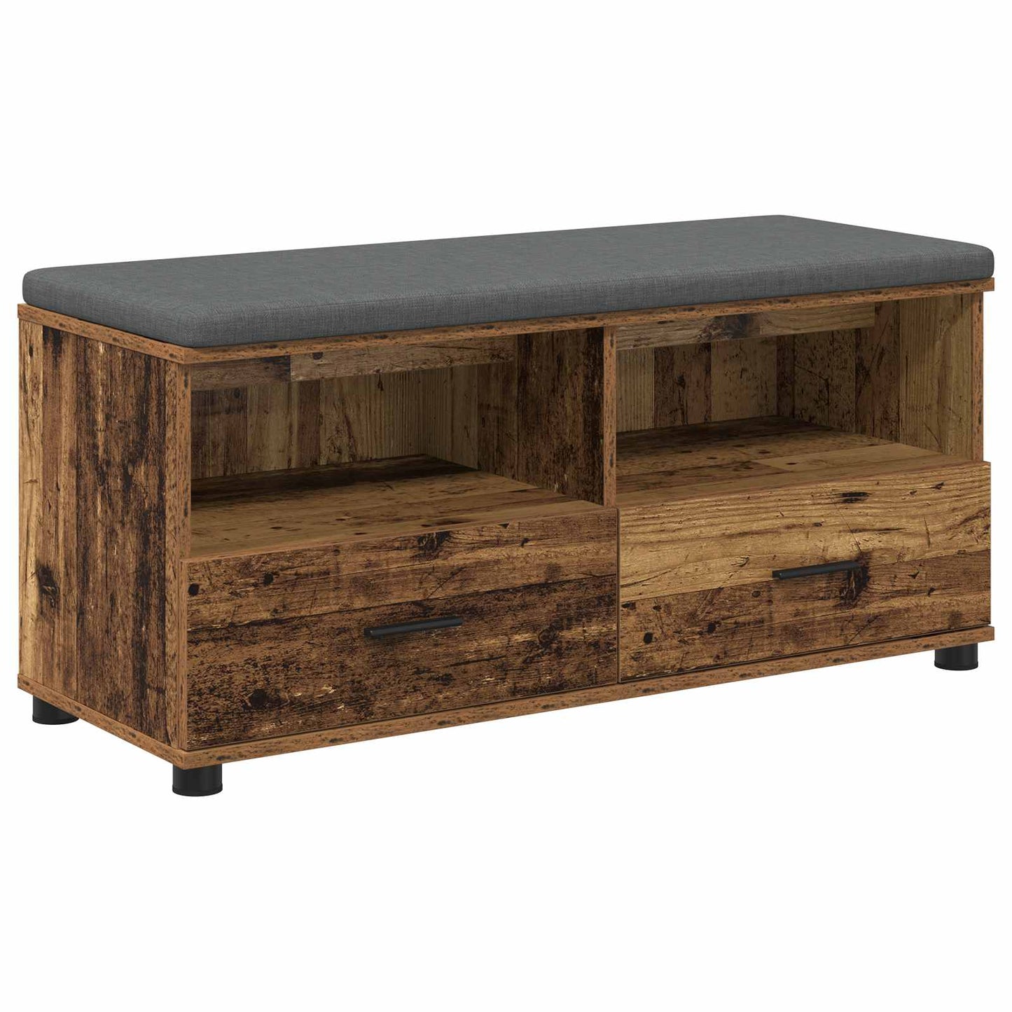 Hallbänk Gammalt Trä 100 x 38 x 46 cm