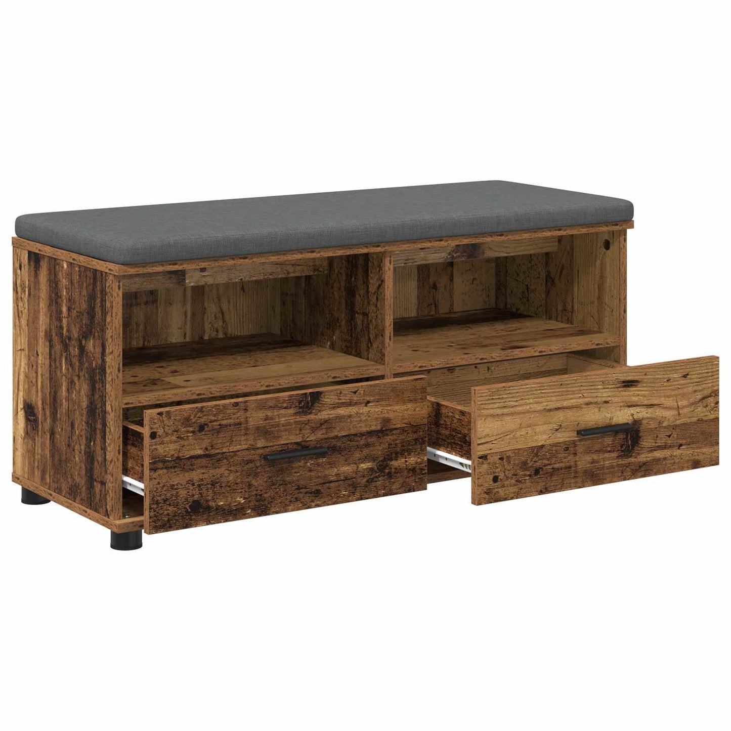Hallbänk Gammalt Trä 100 x 38 x 46 cm