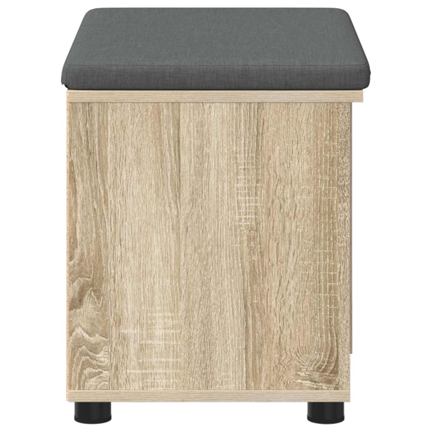 Hallbänk Sonoma Ek 60 x 38 x 46 cm och Tyg