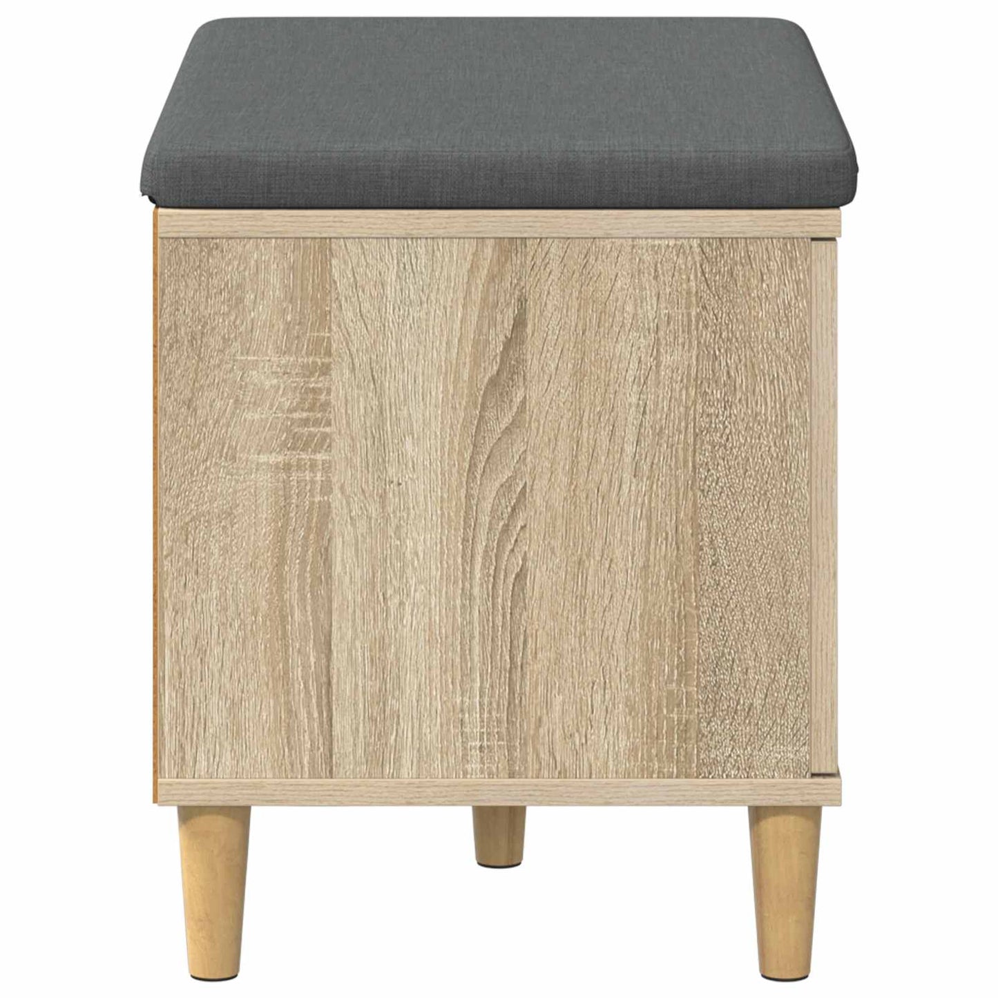 Hallbänk Sonoma Ek 60 x 38 x 46 cm och Tyg