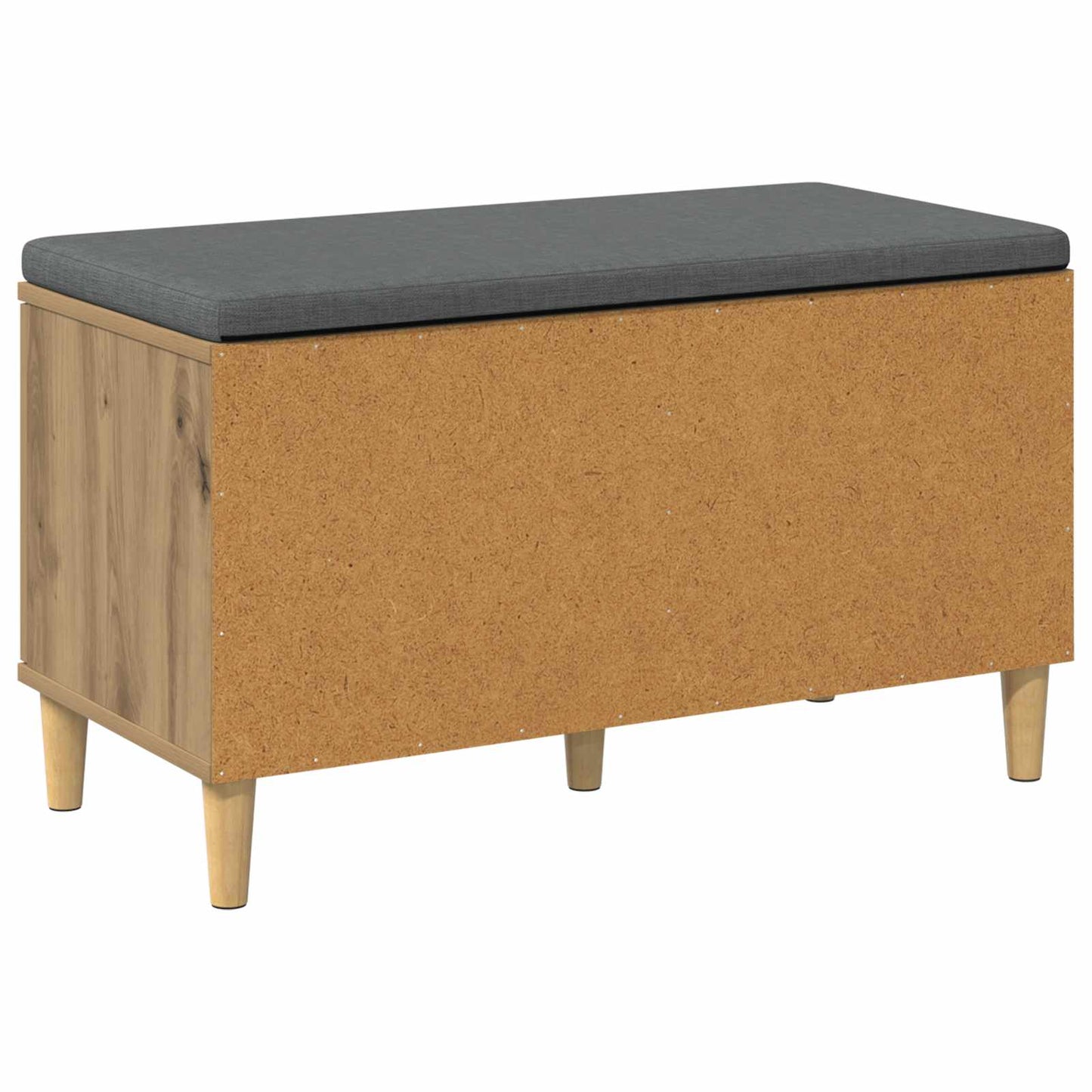 Hallbänk Artisan Ek 80 x 38 x 46 cm och Tyg