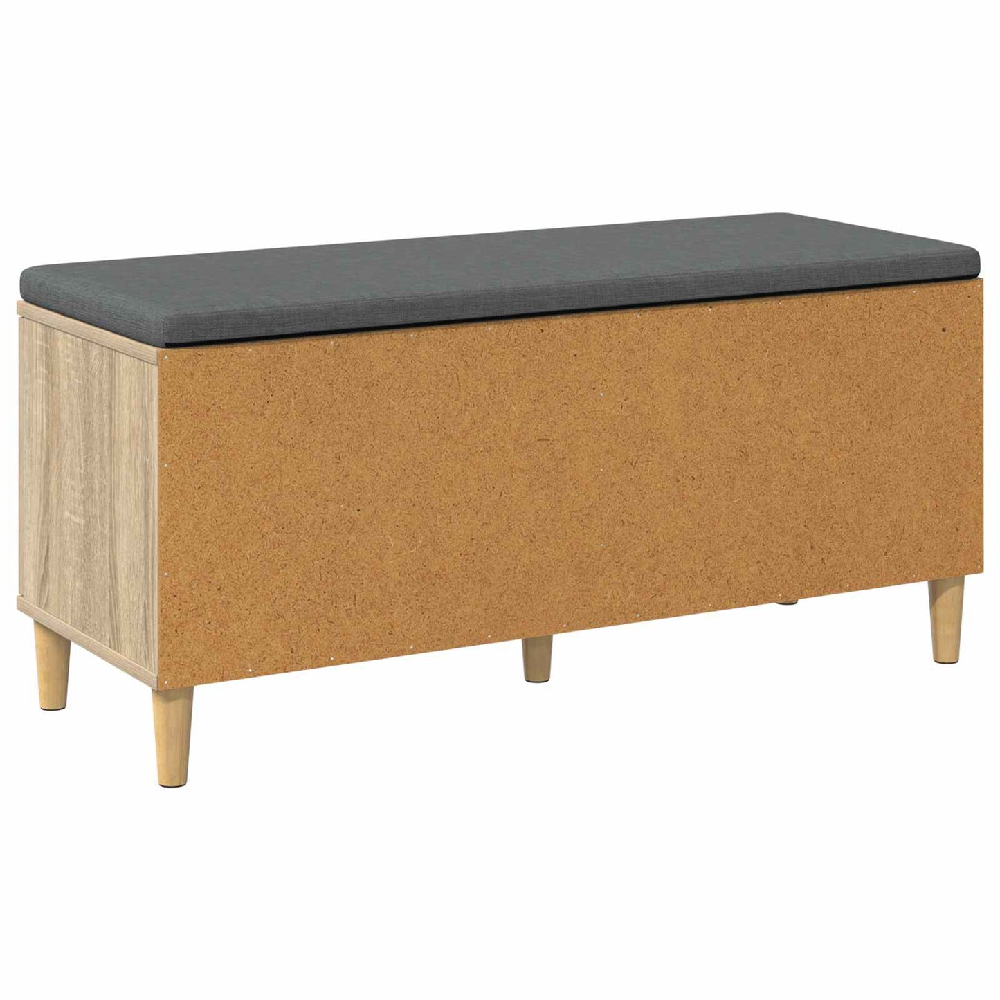 Hallbänk Sonoma-ek 100 x 38 x 46 cm Konstruerat Trä och Tyg