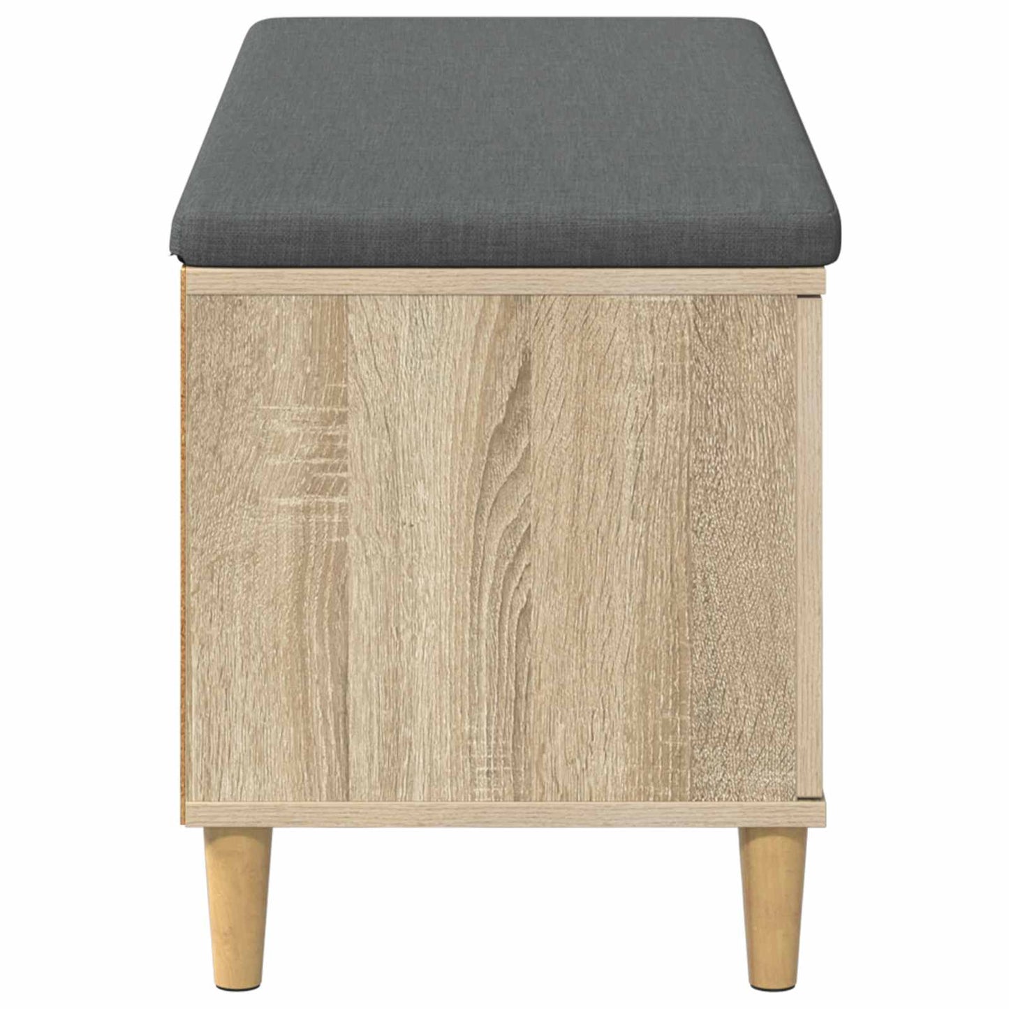 Hallbänk Sonoma-ek 100 x 38 x 46 cm Konstruerat Trä och Tyg