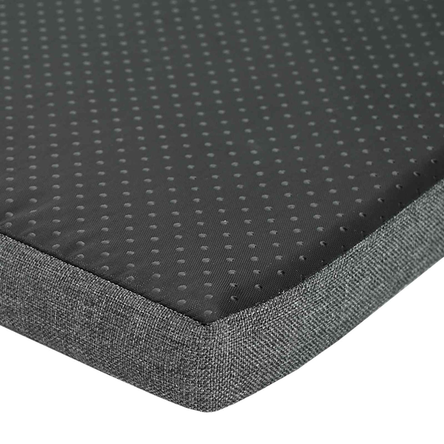 Hallbänk med kudde Vit 103 x 38 x 40 cm
