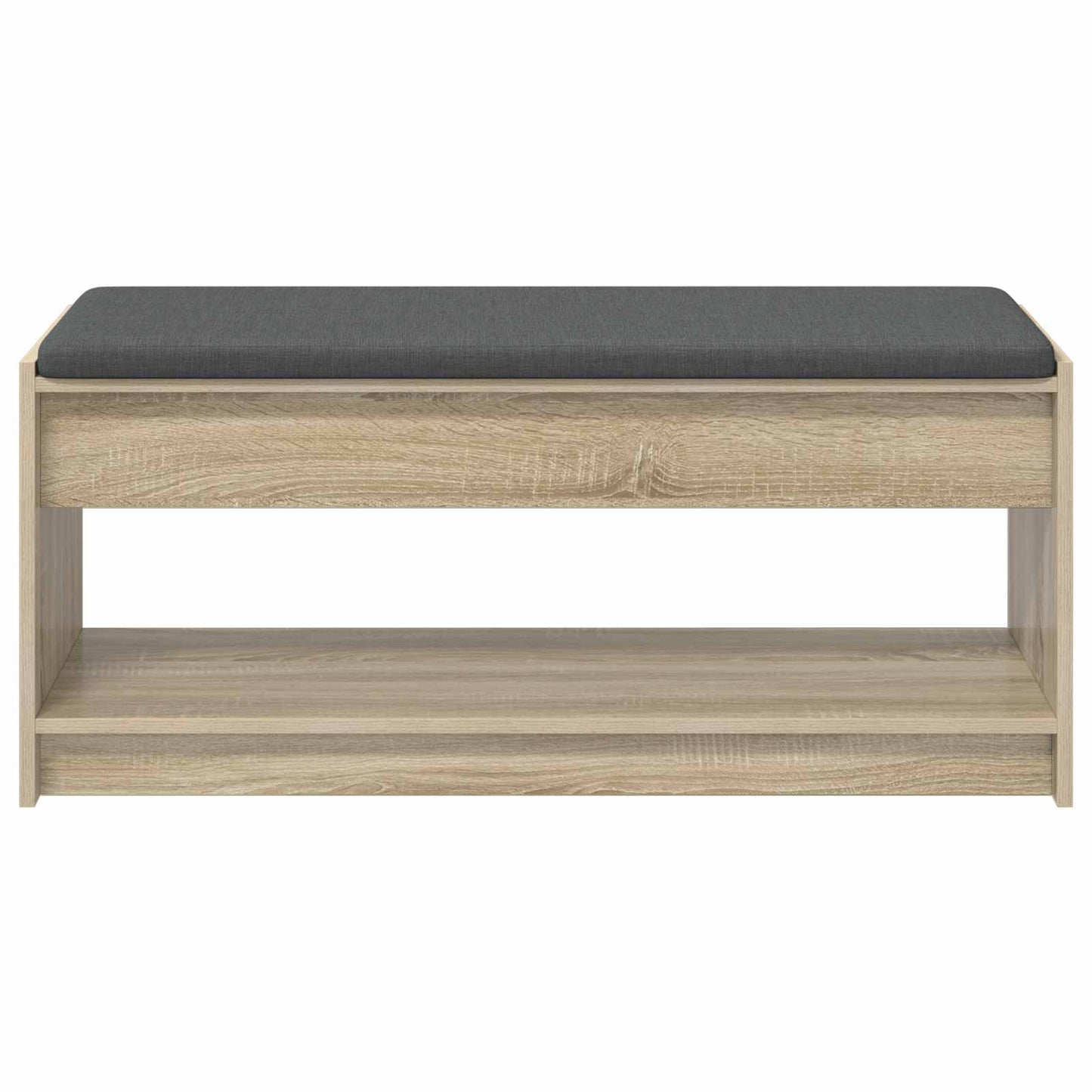 Hallbänk Sonoma Ek 103 x 38 x 45 cm och Tyg