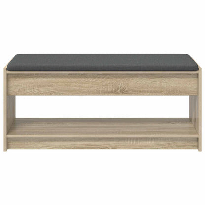 Hallbänk Sonoma Ek 103 x 38 x 45 cm och Tyg