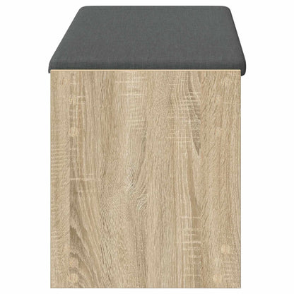 Hallbänk Sonoma Ek 103 x 38 x 45 cm och Tyg