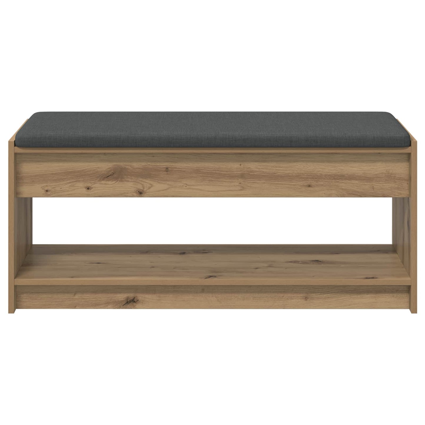 Hallbänk Artisan Ek 103 x 38 x 45 cm och Tyg